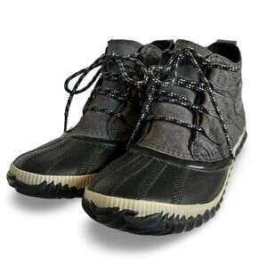 Sorel Out N About Duck Boots Women's Size 6.5 Outdoor Gorpcore Trail Snow Hiking